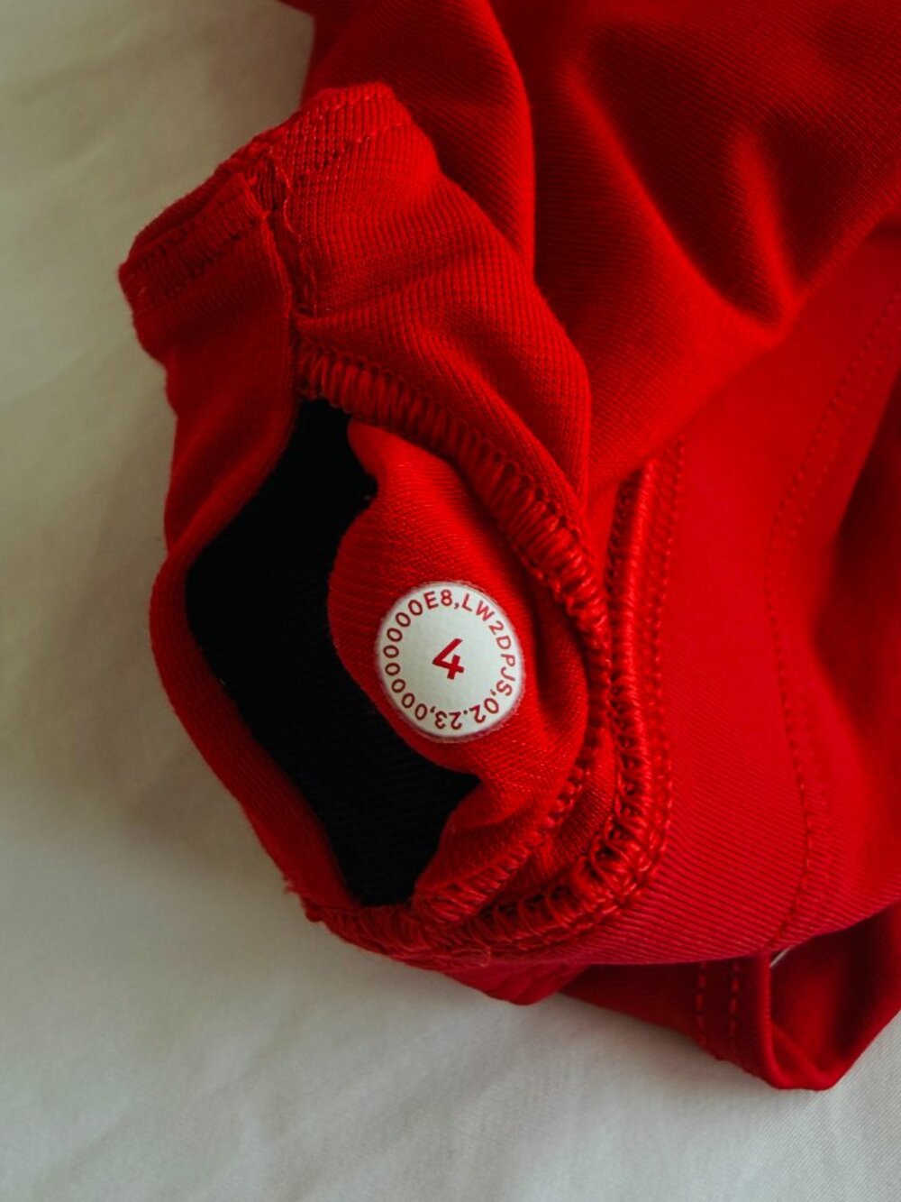 Lululemon Energy Longline Bra Medium Support, B–D Cups Team Canada, Sz 5 - Picture 3 of 3